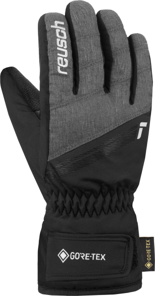 Reusch Tommy GORE-TEX Junior 6391328 7721 black grey front
